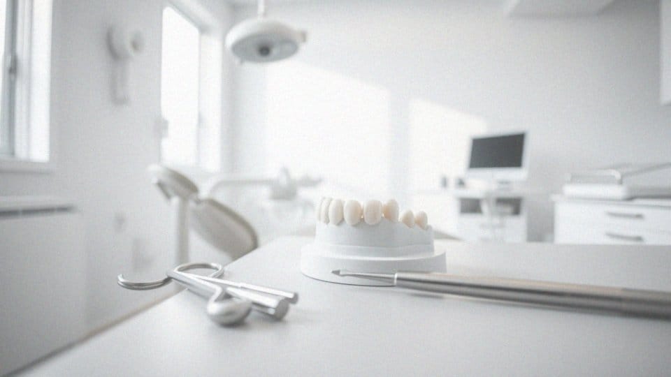 Czy ból zęba pod mostem porcelanowym może być przemijający?