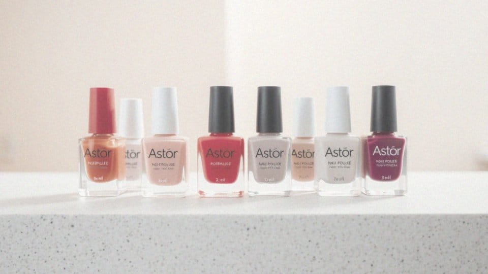 Jakie są dostępne lakiery do paznokci Astor?