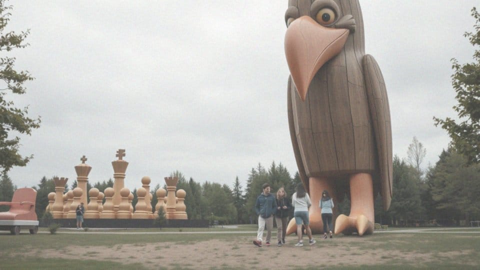 Jakie zabawy czekają w Kaszubskim Parku Gigantów?