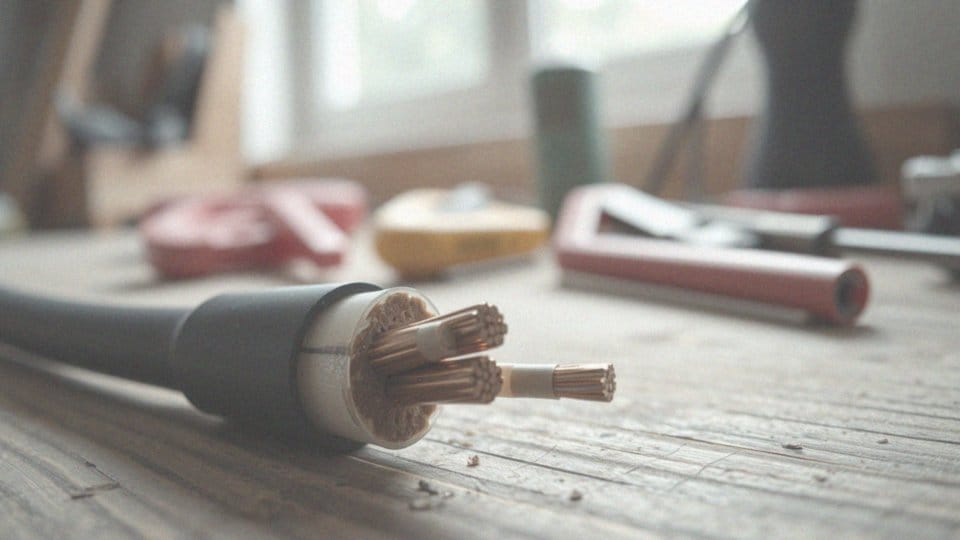 Co oznacza przekrój żyły w przewodzie OWY 300/500 4x2,5?