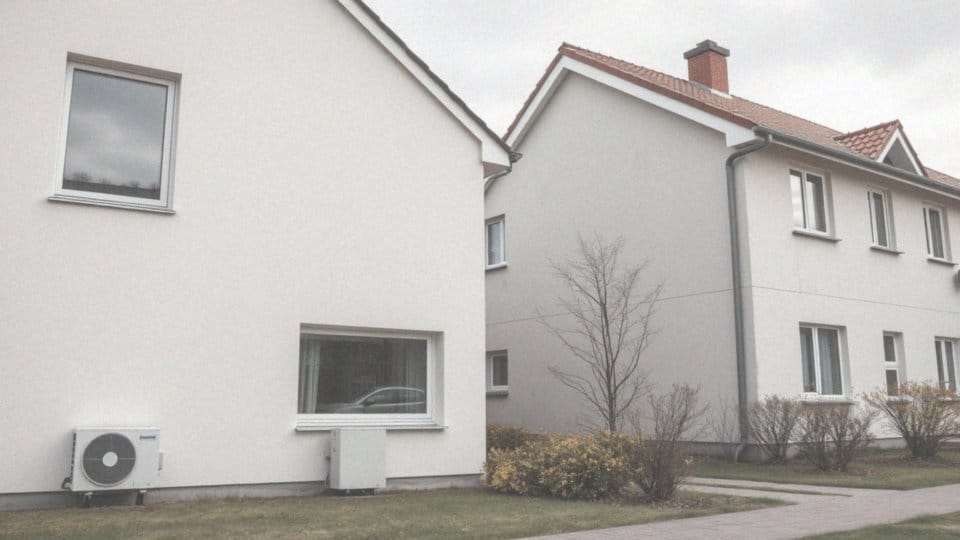 Jakie są różnice w wydajności pompy ciepła 3 kW w zależności od izolacji budynku?