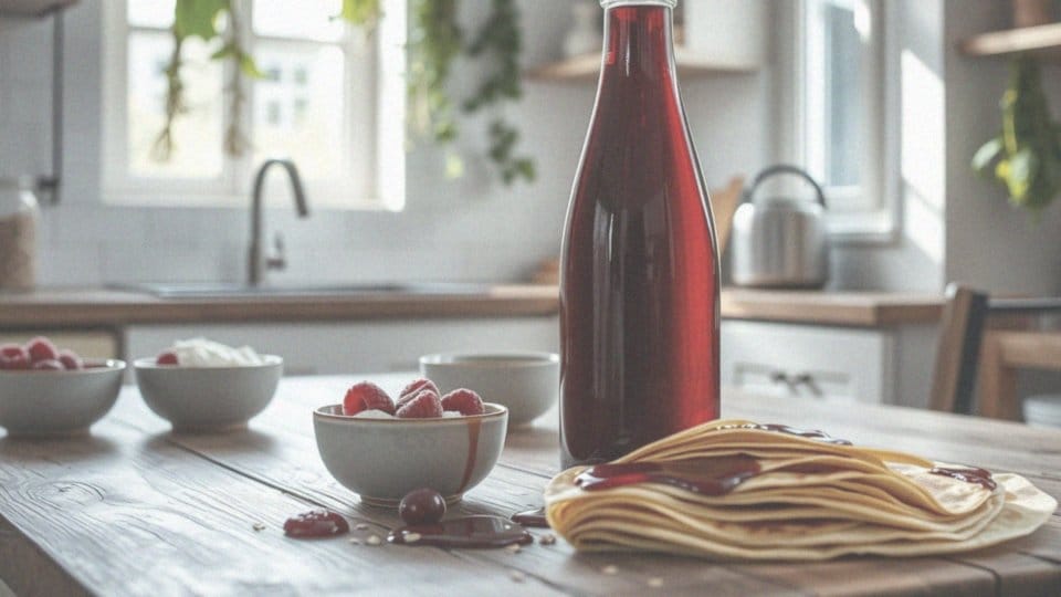 Jakie są zastosowania syropu z czarnej porzeczki w kuchni?