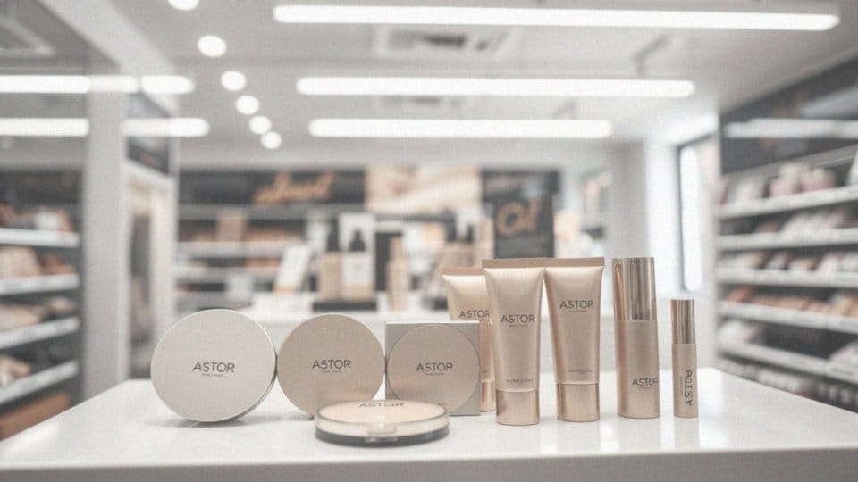 Jakie pudry, bronzery i rozświetlacze Astor cieszą się popularnością?