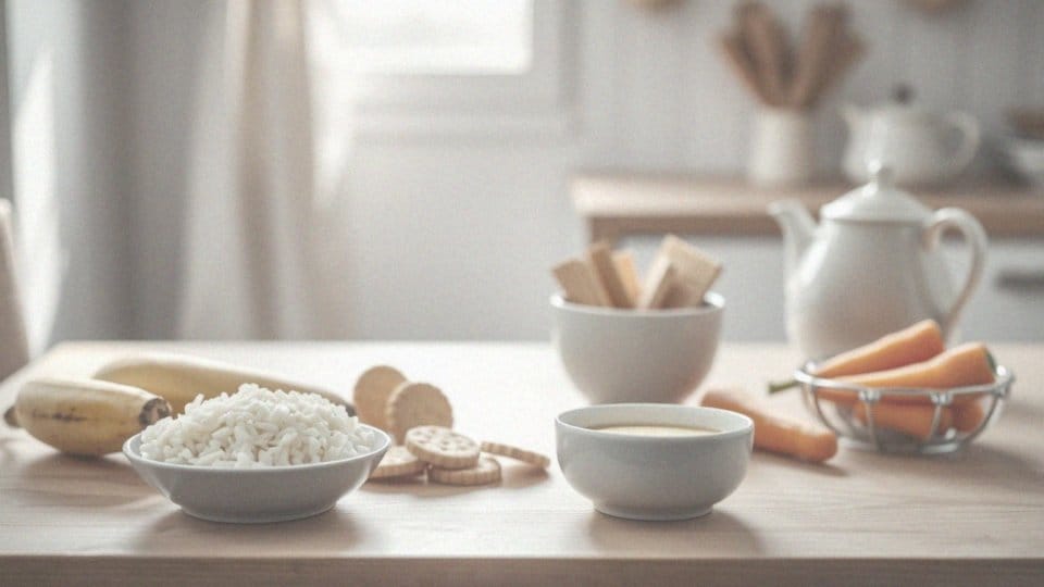 Jakie produkty są zalecane w diecie przy biegunce?