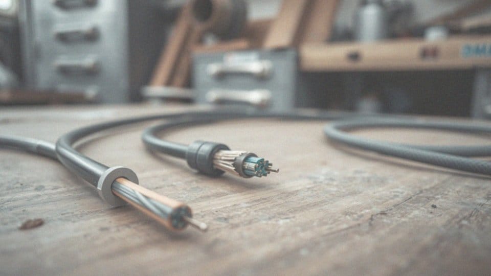 Jakie są różnice w budowie przewodów jednożyłowych a wielożyłowych?