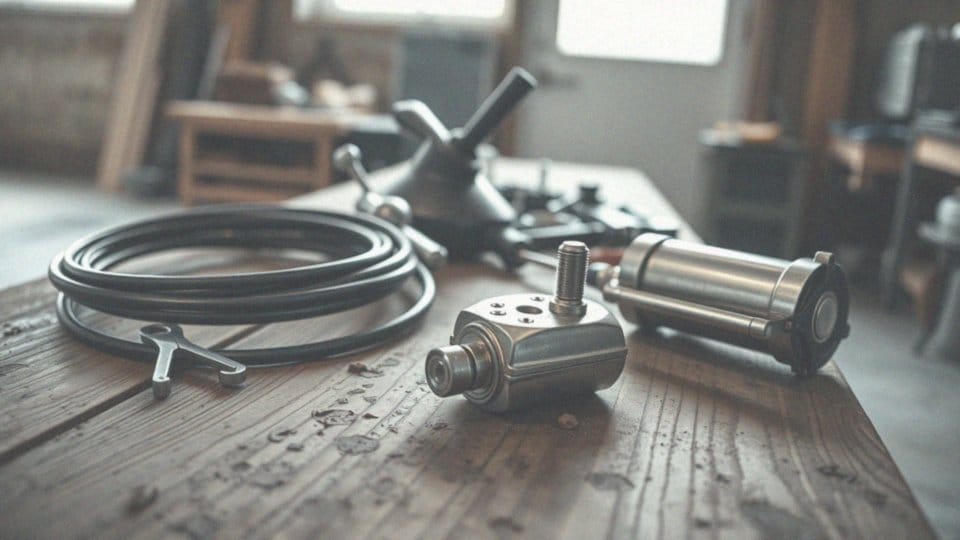 Jakie części do pontonów obejmuje sterociąg?