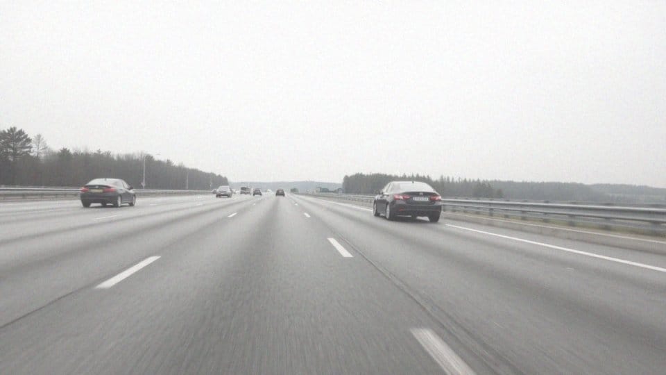 Kiedy można wykonać manewr wyprzedzania na autostradzie?