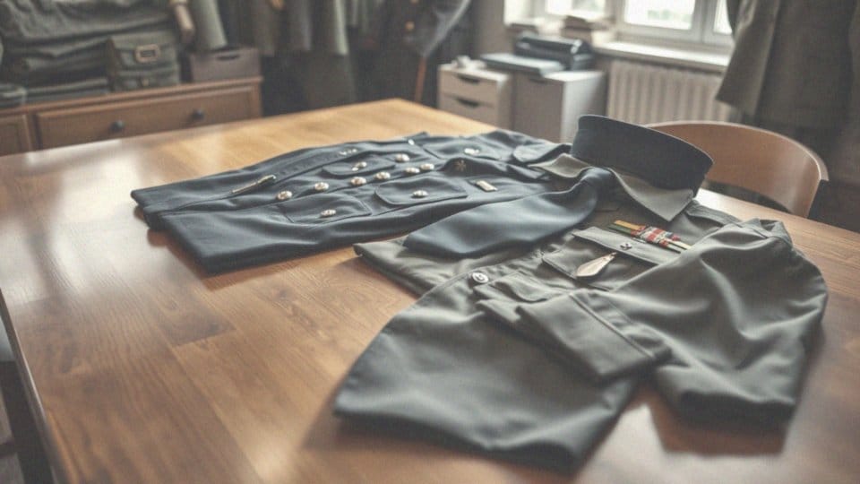 Jakie są różnice w noszeniu munduru galowego i codziennego?