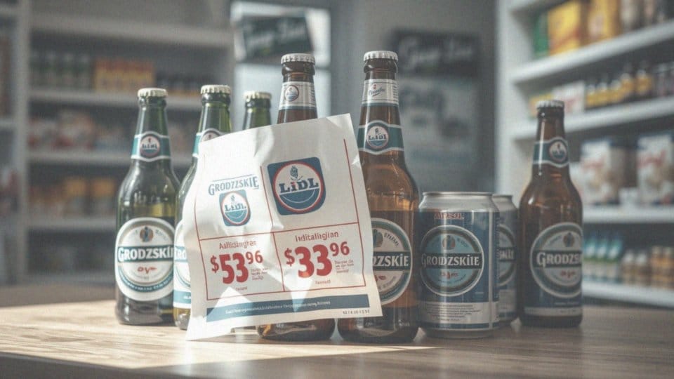 Jakie promocje dotyczą piwa Grodziskiego w gazetkach?