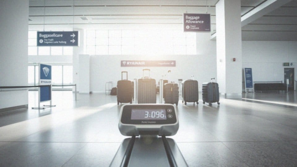 Jakie są koszty związane z bagażem w Ryanair?