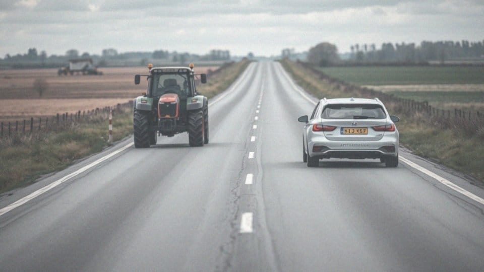 Czy można wyprzedzać pojazd wolnobieżny na podwójnej ciągłej? Przepisy i zasady