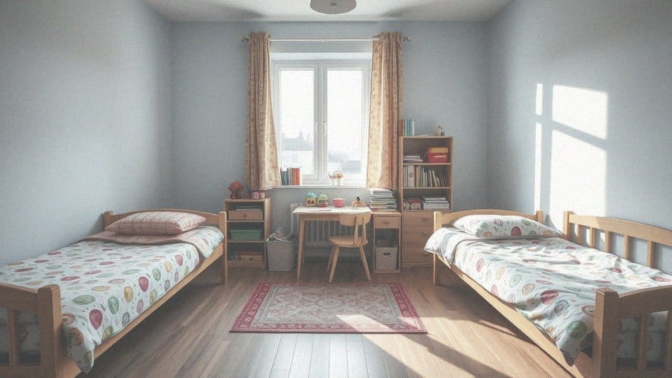 Dwa łóżka w jednym pokoju – jak urządzić funkcjonalną przestrzeń?