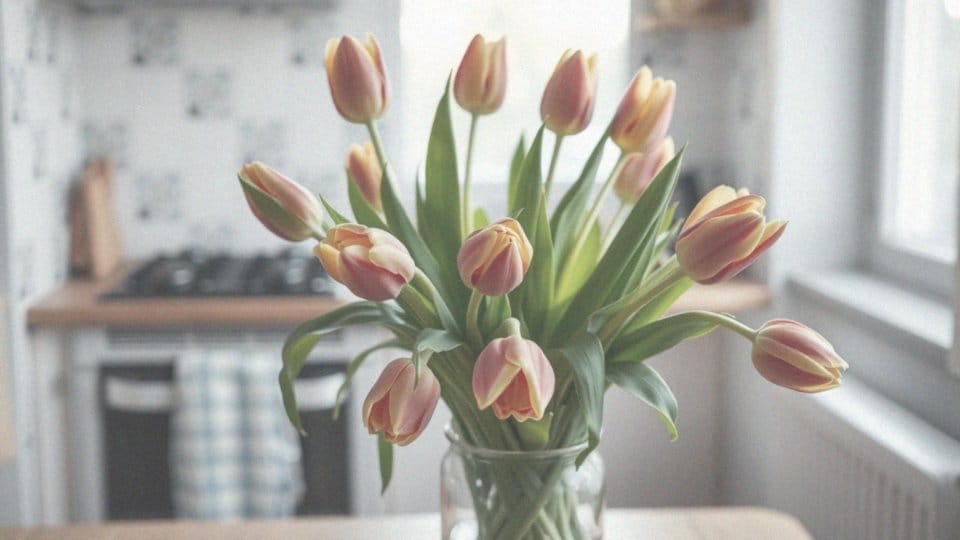 Jak ułożyć tulipany w wazonie? Sprawdzone porady i triki