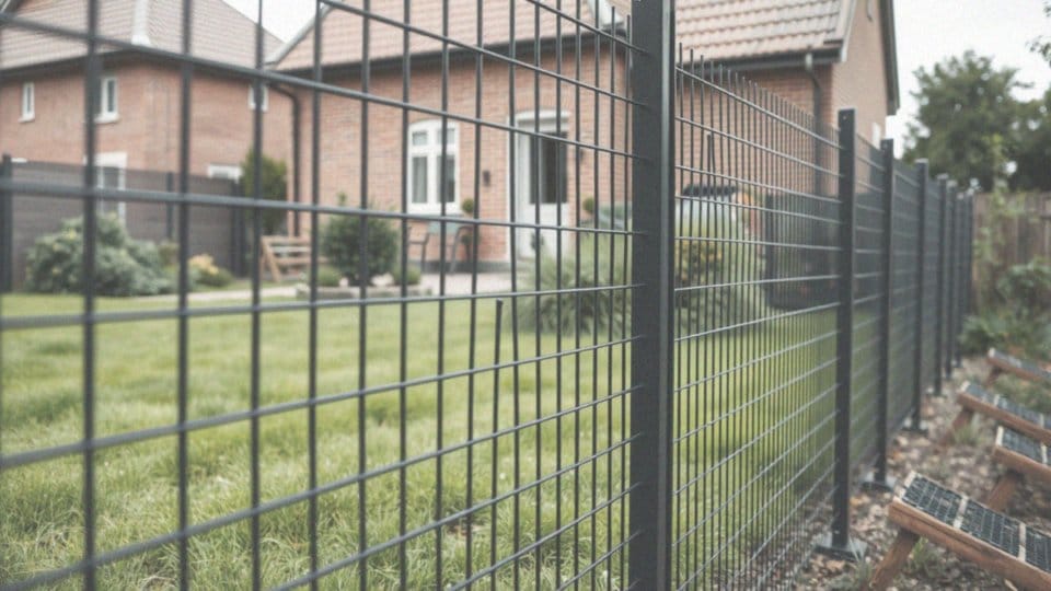 Ogrodzenie panelowe Castorama – trwałość i estetyka dla Twojej posesji