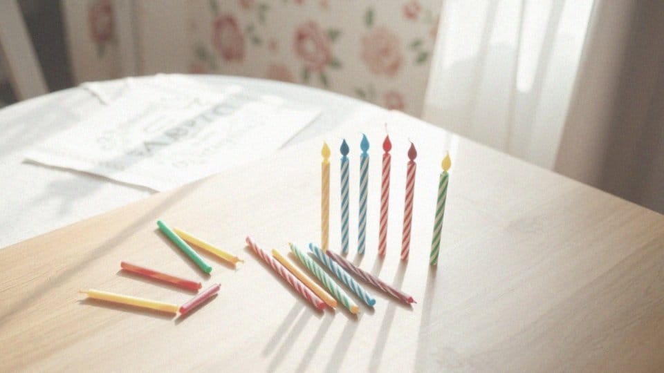 Pepco świeczki urodzinowe – dekoracja, która tworzy magiczną atmosferę