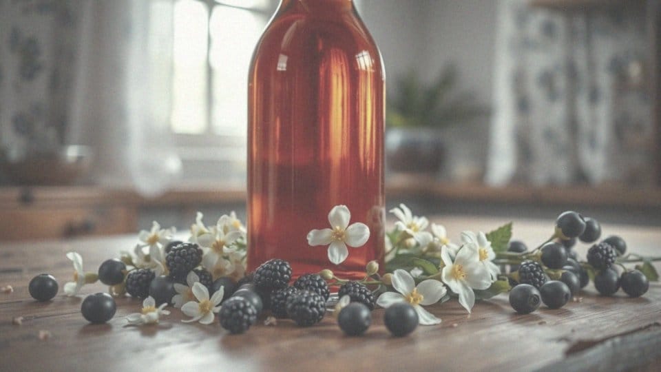 Syrop z czarnego bzu – właściwości, przygotowanie i korzyści zdrowotne