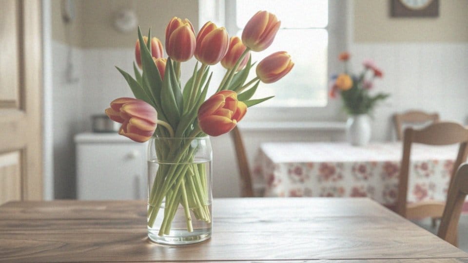 Tulipany w wazonie – jak dbać o ich świeżość i trwałość?